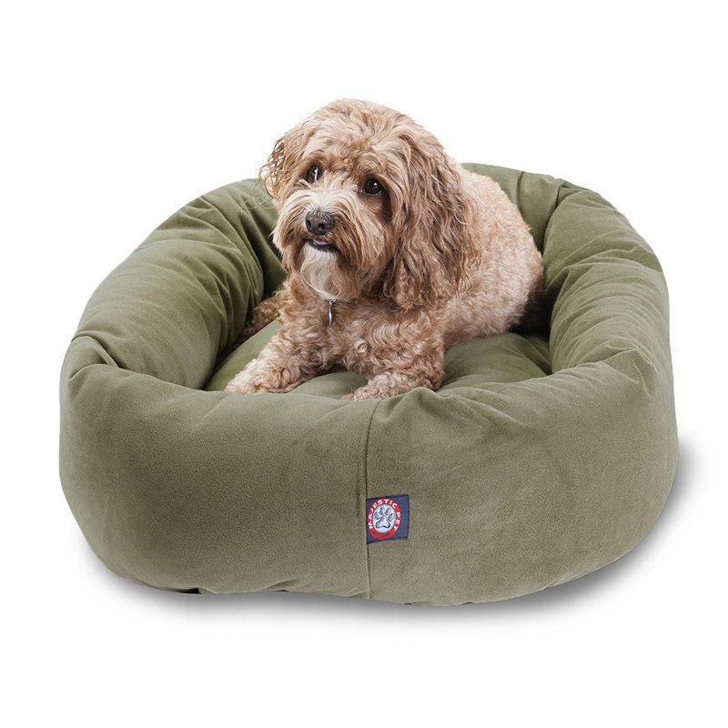 Traversin pour chien, Sauge, Moyen (l 18 po x P 32 po x H 8 po)