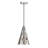 1 - Light Nickel Single Pendant