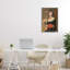 «My Pet Knows All My Secrets», giclée encadrée, design par Corinne Haig-1702387050-1702387062