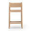 Hamlin Bar Stool with Solid Wood Frame-1610560151