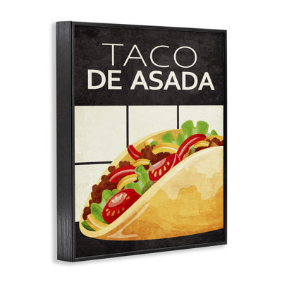 Giclée Taco Classic Meal, par Kim Allen