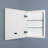 Recessed Framed 1 Door Medicine Cabinet with 2 Adjustable Shelves-817266361-931508480