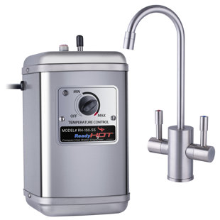 RH150 Instant Hot Water Dispenser System, Dual-Handle Faucet with Compact Under-Sink Tank