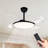 Retractable Ceiling Fans With Lights,42 Inch Ceiling Fan With Light And Remote Control,Flush Mount,DC Reversible,3CCT,Low Noise,White Ceiling Fan For Bedroom,Living Room,Kitchen,Indoor-1257193706