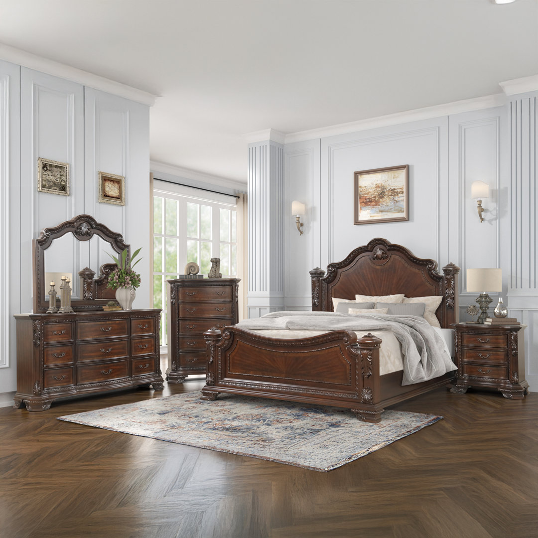 Bharata 5Pc Bedroom Set Bloomsbury Market Bed 