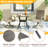 Hesson Outdoor Dining Table-1848376281