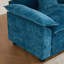 Canapé Cloud à siège simple (le repose-pieds n'est pas inclus), canapé modulaire, pour le salon, la chambre à coucher et les appartements, coussin de siège rembourré à double couche confortable, tissu chenille respirant-1700580065