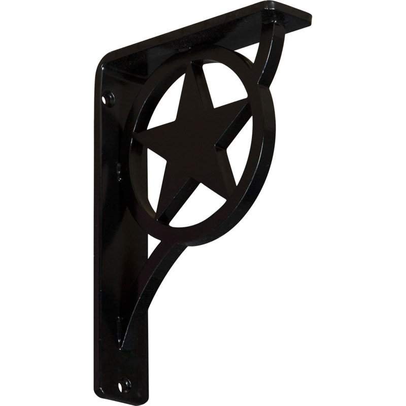 Support en fer forgé Austin, 1,5 po x 8 po
