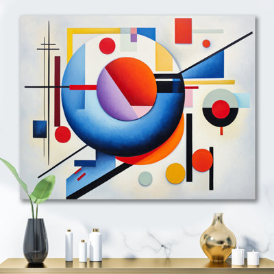" Colorful Suprematism Essence Of Pure I "