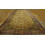 Light Yellow Antique Distressed Oversized Chinese Knotted Rug