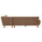 Velvet L-Shaped Sectional Right Hand Facing-87869718