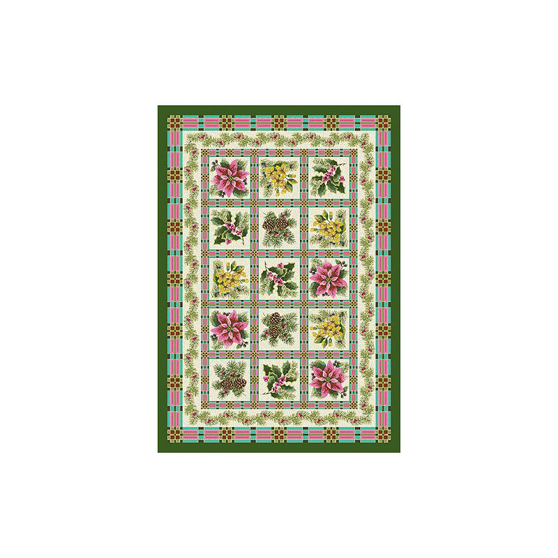 Norsworthy Yuletide Area Rug, Rectangle 2'8" x 3'10"