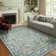 Rifle Paper Co. x Loloi Courtyard Sage Area Rug feat. CloudPile