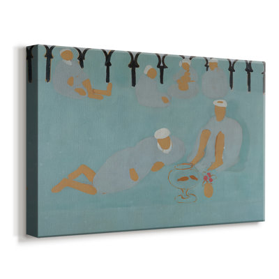 Arab Coffeehouse (Le Café Maure)-Henri Matisse-Gallery Wrapped Canvas-1912–1913