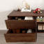 Buffet avec cadre en noyer et grand espace de rangement