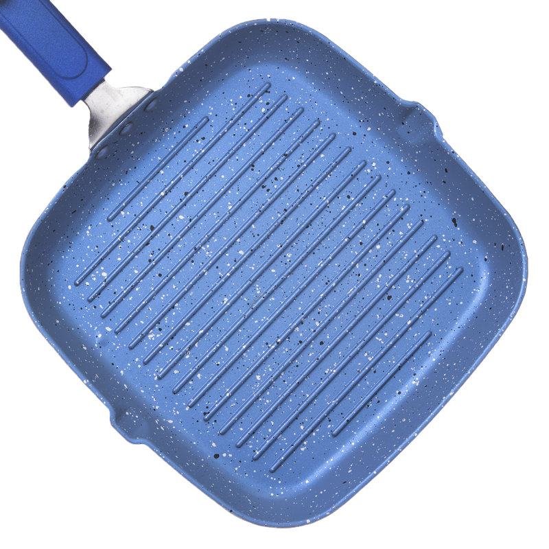 46.8cm Cast Iron Grill Pan / Griddle Set