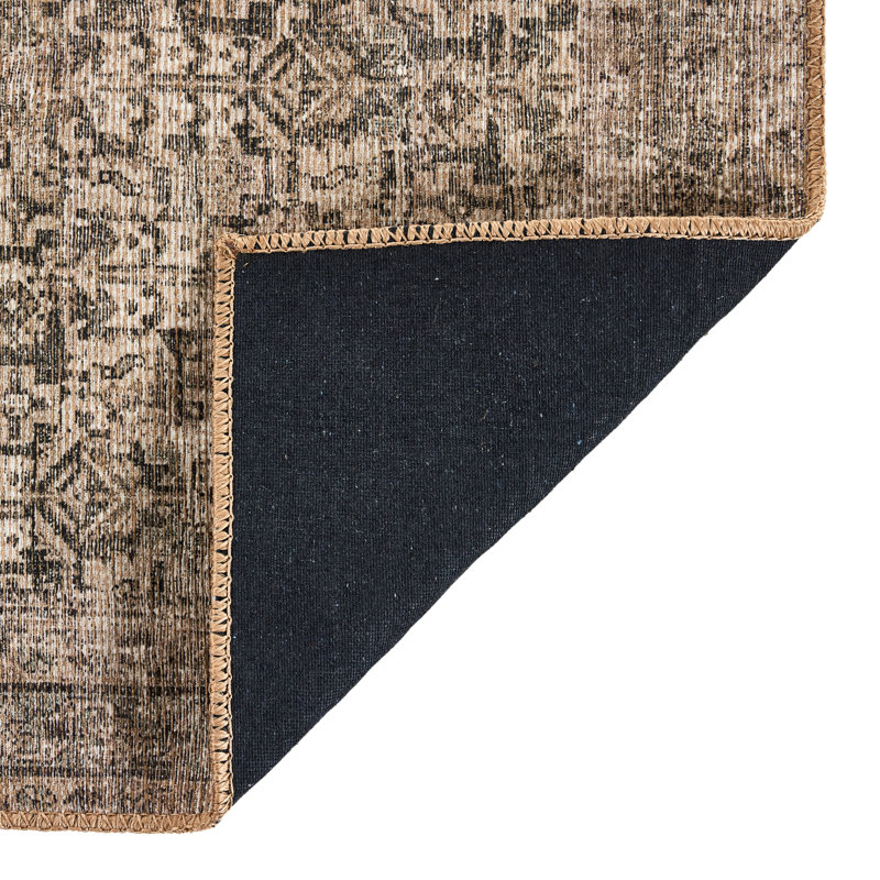 Lucca Priya Area Rug, Runner 2'6" x 12', Light Brown