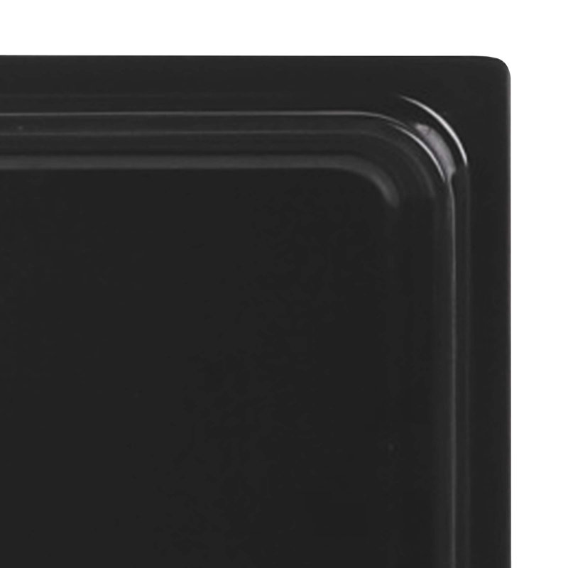 Elite Global Solutions Melamine Lid, Black