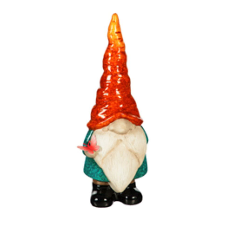 Statue de jardin gnome en céramique Ellenson