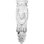 Endurathane Angel Corbel, 11 1/4"W x 5 5/8"D x 40 1/2"H, Factory Primed Right