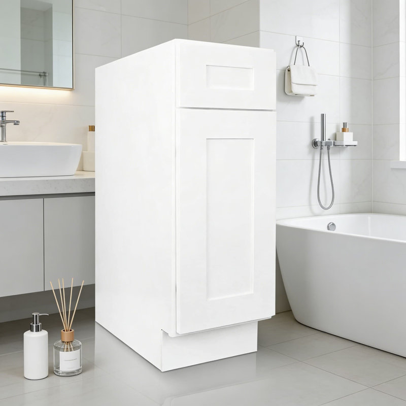 Armoire de cuisine blanche Shaker