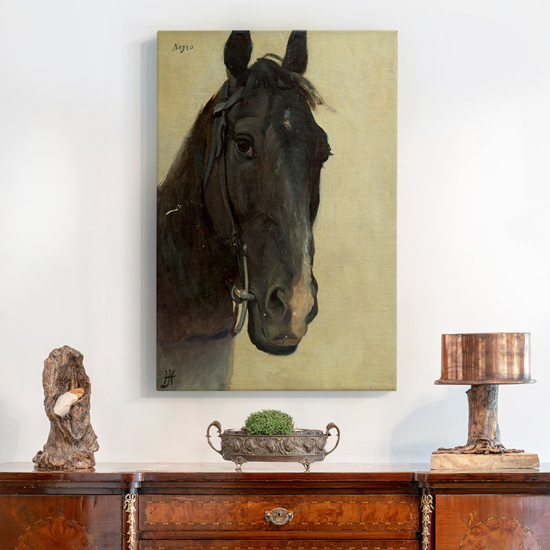 Vintage Animal Print LXIV -Gallery Wrapped Canvas, H 13 po x l 9 po