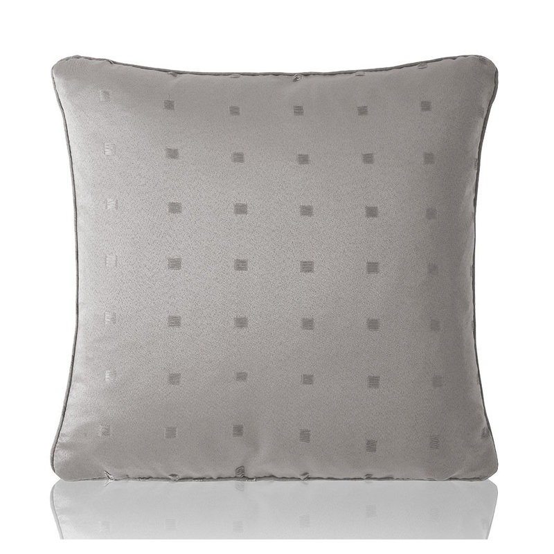 Norush Madison Cushion Cover, 55cm x 55cm, Silver