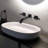 Wall Mounted Faucet 2-handle Bathroom Sink Faucet Matte Black