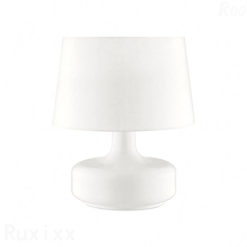 Lampe de table - Cheru de 17,25 po de hauteur, style Mid-Century moderne, à commande tactile