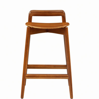 Tabouret à hauteur de comptoir Ariel, cuivre