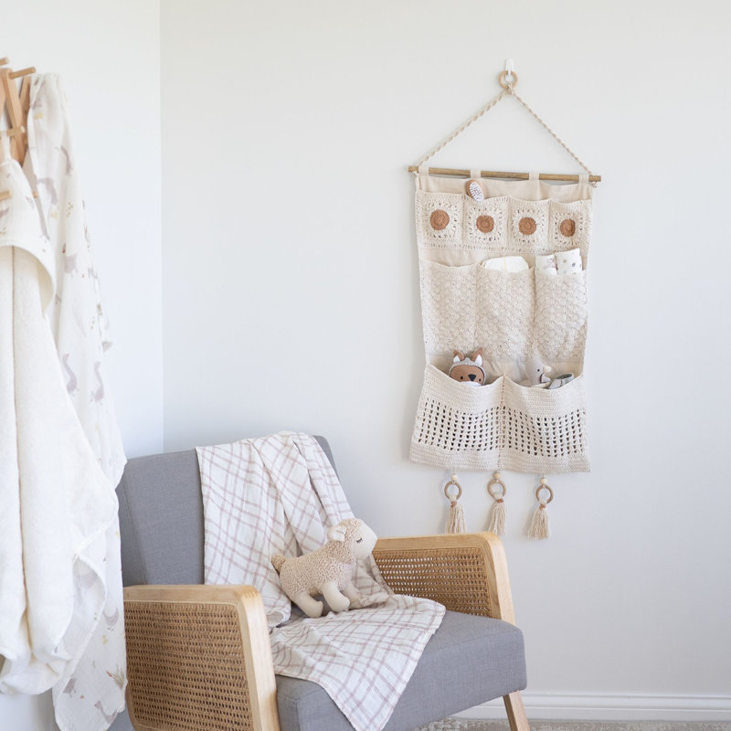 Wall Storage with Pockets