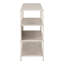 Borghild 78 cm H x 114 cm W Powder Coated Steel Standard Bookcase