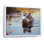 Hippopotamus Mighty Hippo Pastoral - Animals Wall Decor