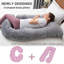 Rudwan L152 x W18cm Support Pillow
