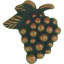 Vineyard Grapes 2" Length Novelty Knob-9511546