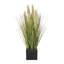 Beeman 18,3 po Faux Pampas herbe en pot de mélamine