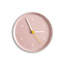 Horloges murales analogiques rondes roses-649191594