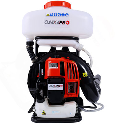 51.7Cc Mosquito Fogger Mister Duster Mosquito Sprayer Backpack Sprayer Cold Fogger,Gasoline Powered Sprayer Blower Machine With 14L Tank For Garden Spraying,EPA Compliant