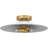 Indigo 15.75'' W 2-Light Metal Flush Mount