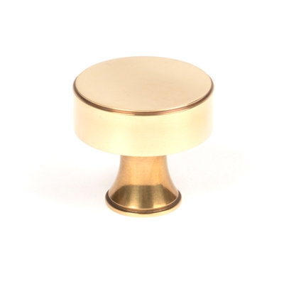 Matt Black Scully Cabinet Knob - 38Mm