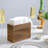 Solid Acacia Wood Upright Napkin Holder