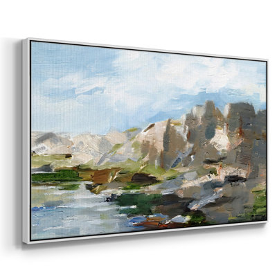 Western Cliff II, reproduction d'art sur toile