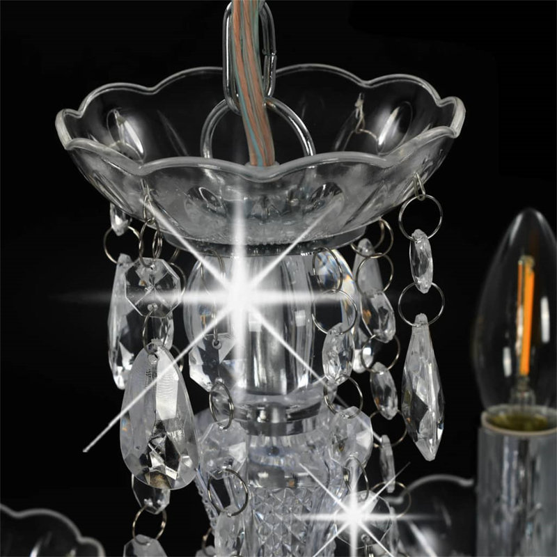 Duval Chandelier, Silver