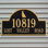 Nautical 2-Line Wall Address Plaque