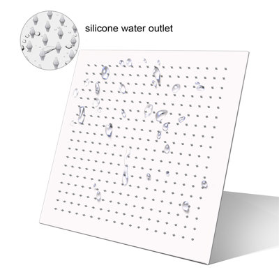 Rain Adjustable Shower Head 1.8 GPM GPM