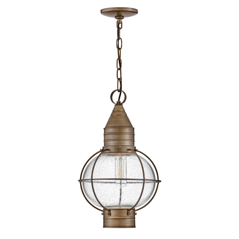 Cape Cod 11-in Outdoor Hanging Onion Lantern