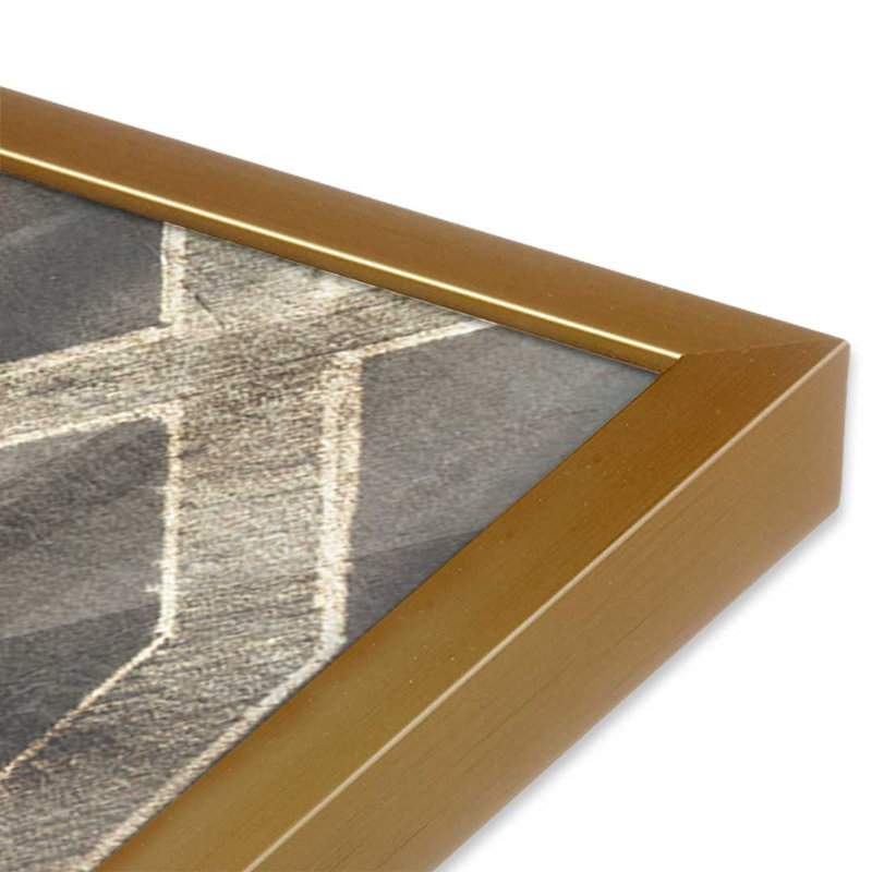 «Trellis Pattern III» par Ethan Harper, reproduction d'art, Impression sur cadre ouvert sans papier mat, H 16 po x l 12 po