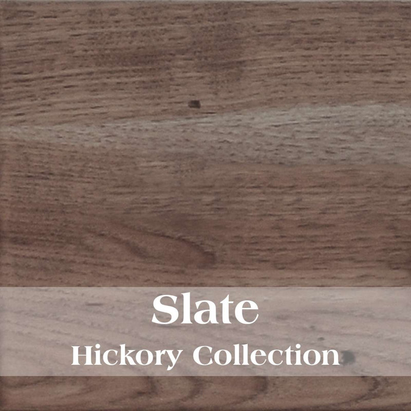 Table de chevet ouverte Fireside Lodge Hickory - ardoise