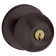 Contemporary Keyed Door Knob with Emergency Egress
