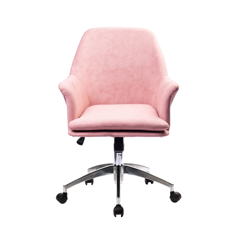 Microfiber / Microsuede Task Chair, Pink